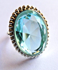 Bague en Aigue Marine 21 x 16