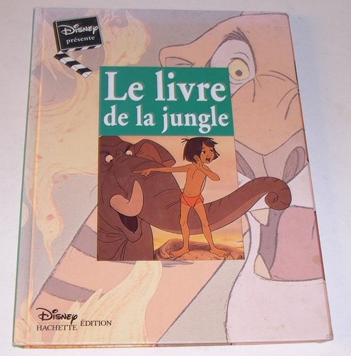 Livre jungle disney - disney,