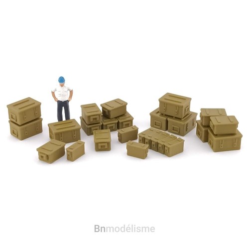 Lot caisses militaires - lot,
