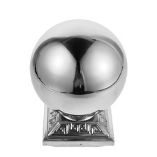  Embouts de poteau de rampe d'escalier en acier inoxydable robuste - Boules