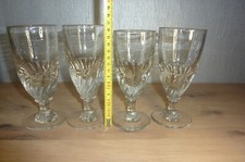 lot de 4 verres épais