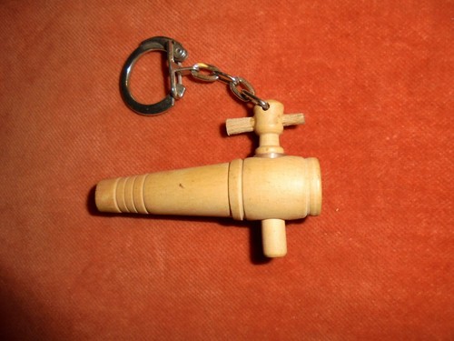 Porte clés key ring vin - porte-clés,