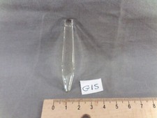 Pampille en verre ( 1 ) forme