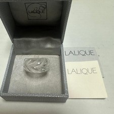 Bague en cristal de Lalique