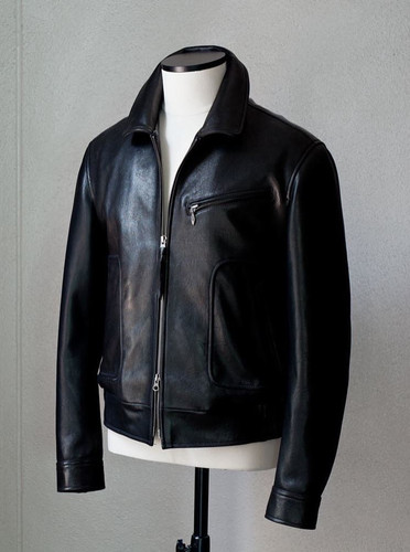 Veste cuir noir homme - veste,