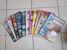 Lot de revue timbres magazine année  complete 2009