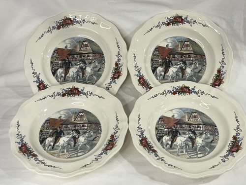 Lot assiettes creuses - assiettes,