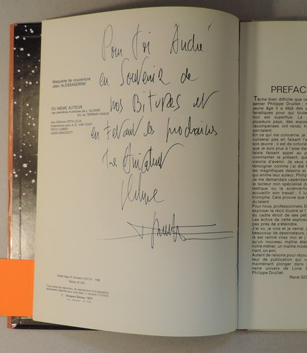 Druillet dedicace dans les - druillet,