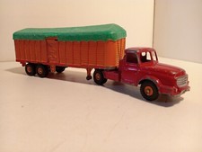 Dinky Toys 36B F Camion tracteur Willeme Semi Remorque baché 1/43 Original