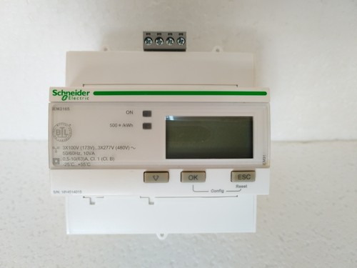 Compteur énergie triphasé - d'énergie,