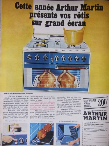 Publicité 1967 arthur martin - 1967,