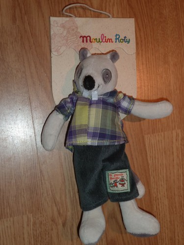 Doudou peluche raton laveur - raton,