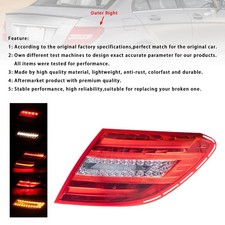 Right Tail Light Rear Lamp