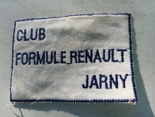 Ecusson Vintage  Tissu " CLUB