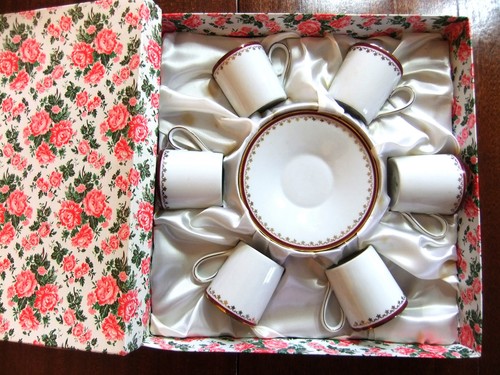 Coffret service café - service, à