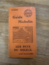 Guide Michelin 1912 Pays Du