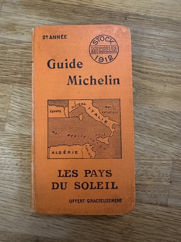 Guide michelin 1912 - guide,