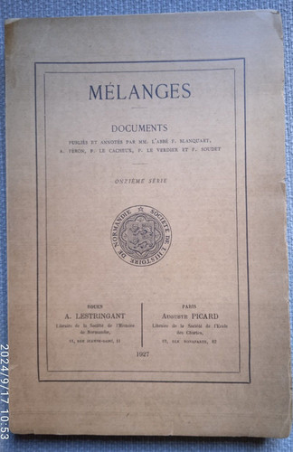 Sté histoire de - de,