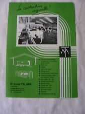 prospectus agricole : la contention agréable TM ets LOUIS TELLIER