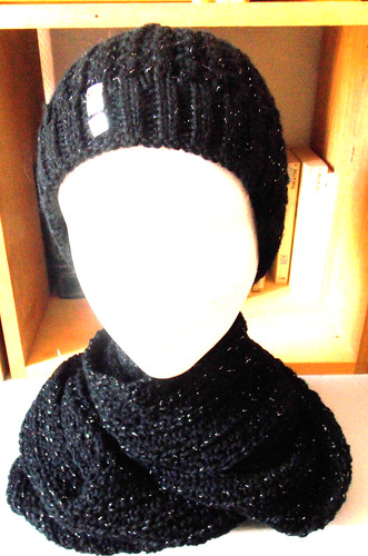 Bonnet snood tricote - bonnet,