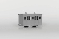 Ffestiniog Et Blaneau Rly Coach En Bois À 4 Roues 1ère/2ème Classe Dundas DM63