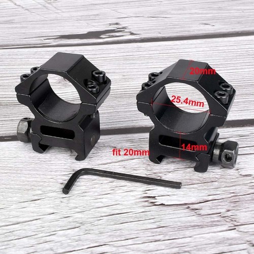 Colliers fixation lunette - fixation,