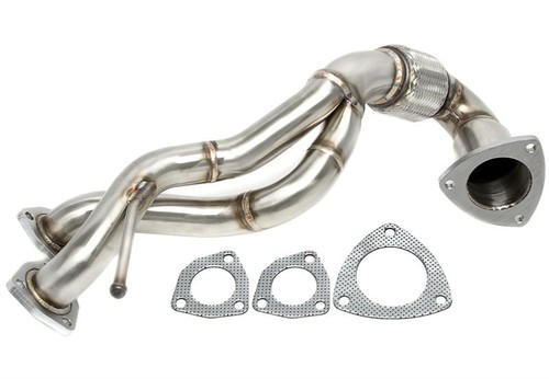 Downpipe echappement inox audi - downpipe,