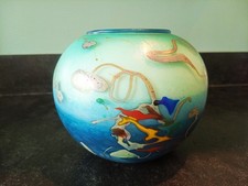 VASE BOULE EN PATE DE VERRE