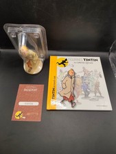 Tintin figurine collection officielle hergé passeport et livret