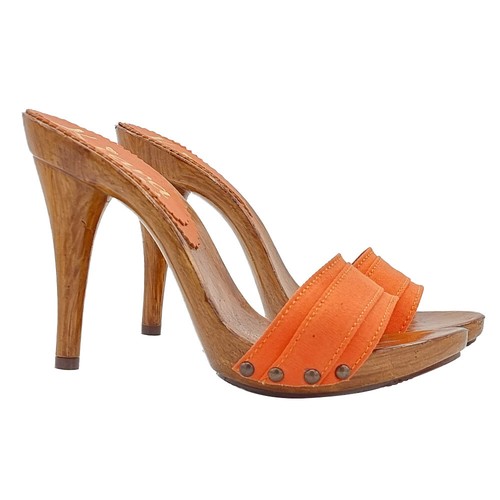 Mule femme orange - femme,
