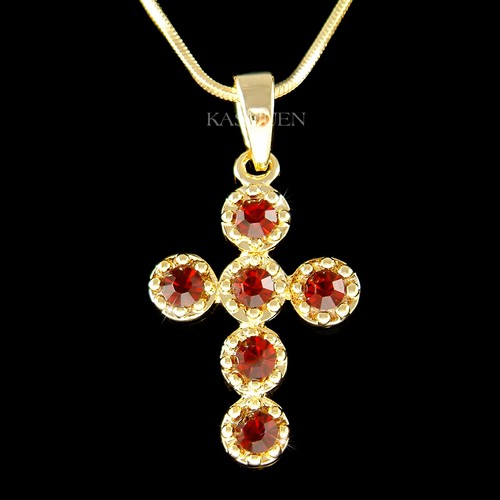 Collier religieux cristal - en,