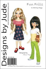 Amusant Fioritures Motif Pour 46cm MSD Bjd Kaye Wiggs Poupées