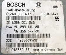 Calculateur de boite Peugeot 406 BOSCH 0260002637 9629311680 9635884780