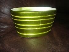 Joli CACHE POT vert pailleté - en parfait état