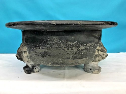 Ancien noir terre - noir, lavabo