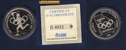 Médaille jeux olympiques 1996 - médaille,