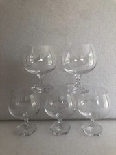 Lot de 5 verres à cognac
