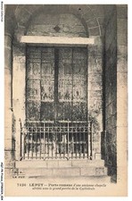 AQJP8-0503-43 - LE PUY - porte romane d'une ancienne chapelle