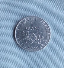 Pièce 1 Franc semeuse - 1960