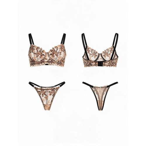 Ensemble lingerie leopard - ensemble,