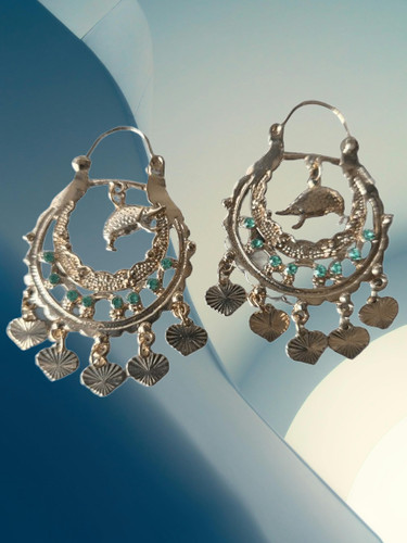 Boucles oreilles savoyarde - ,