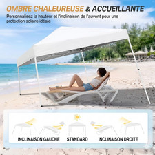Tonnelle jardin 3x3m - de,