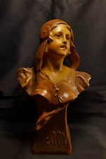 Ancien buste en platre Art