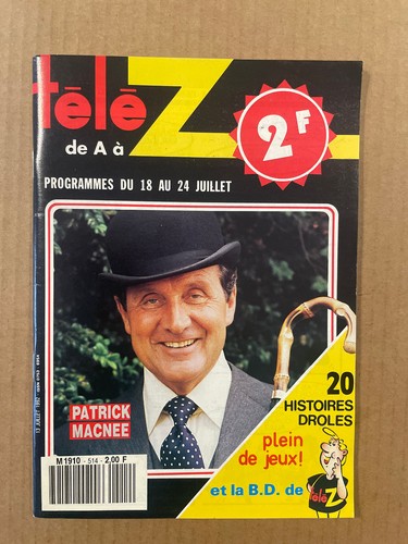 Télé juillet 1992 - z, du