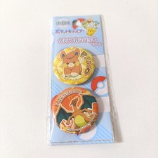 Pokemon Clip Can Badge Vol.2 Pokemon Pawmi & Pokemon Charizard [Pokemon Pinback