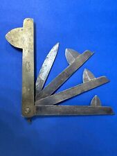 Ancienne Flamme De Vétérinaire 4 Lames Couteau De Saignée " Qualité Garantie "