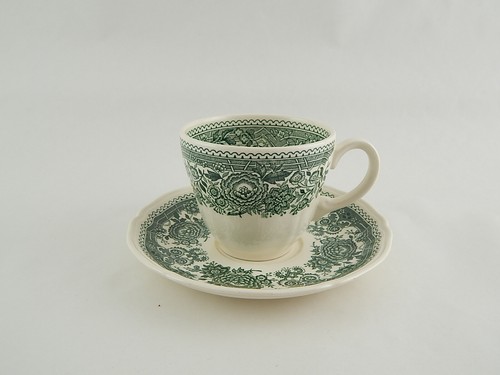Tasse vintage thé assiette - vintage,