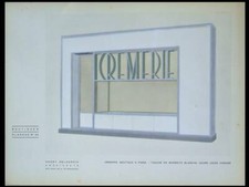 CREMERIE A PARIS - POCHOIR