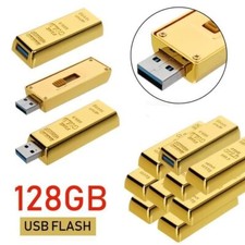 Clé usb 128 Go Gold Bar 2.0