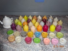"  PARTYLITE  SUPER  LOTS  46  BOUGIES  +1  PORTE  BOUGIE  théière